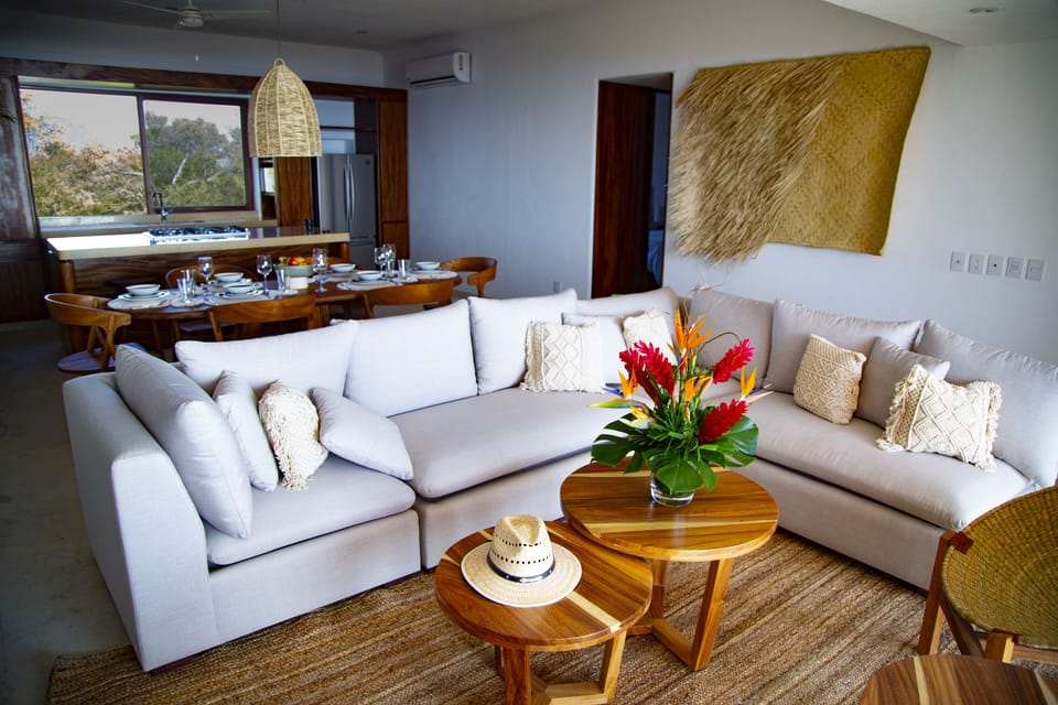 Villa, 1 Bedroom, Ocean View | Living area | Smart TV