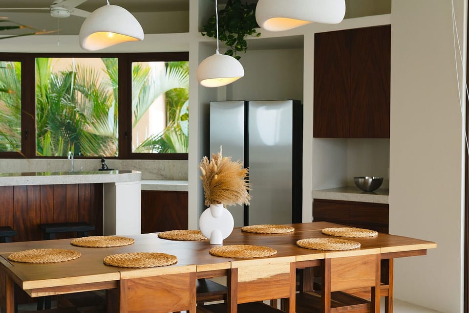 Villa, 3 Bedrooms, Private Pool, Ocean View | Private kitchen | Microwave