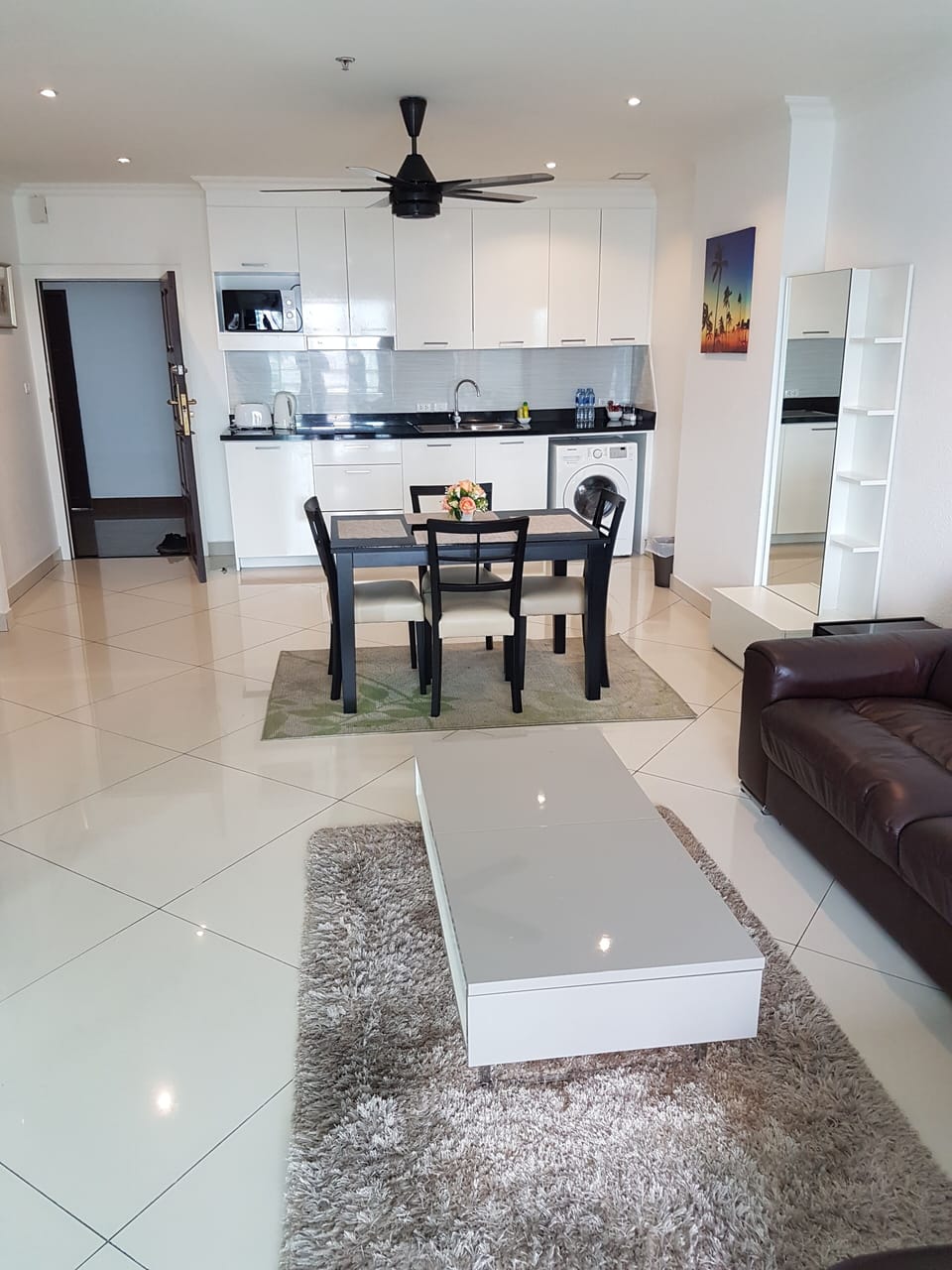 2 Bedroom Sea View | Living area | 40-inch LCD TV with cable channels, TV