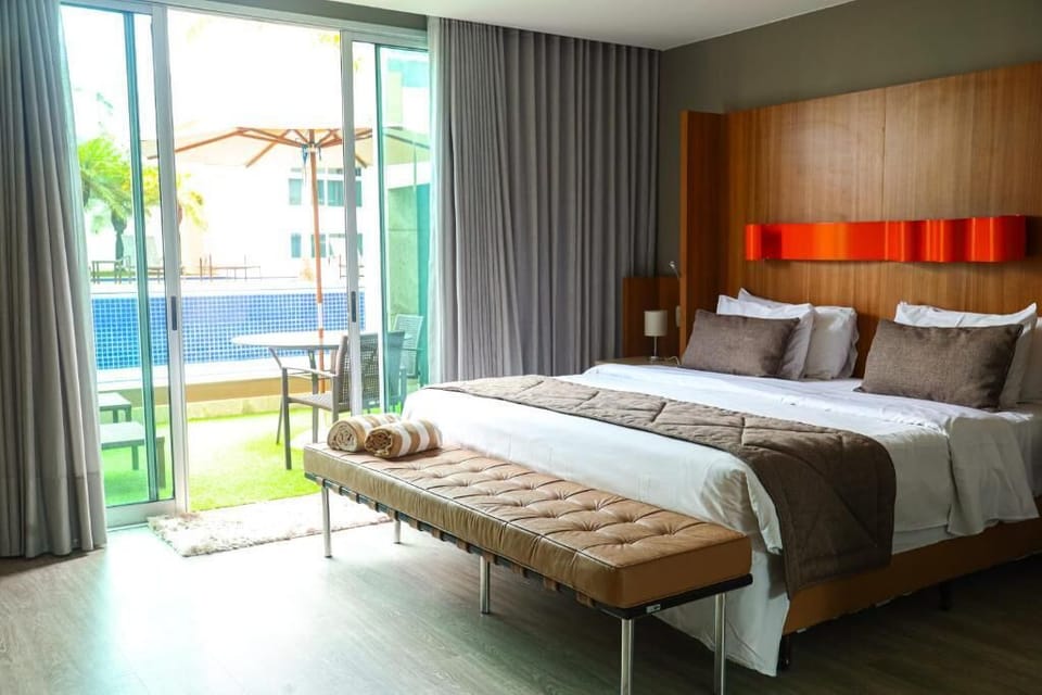 Suite com Cama King Size e Varanda | Minibar, in-room safe, desk, free WiFi