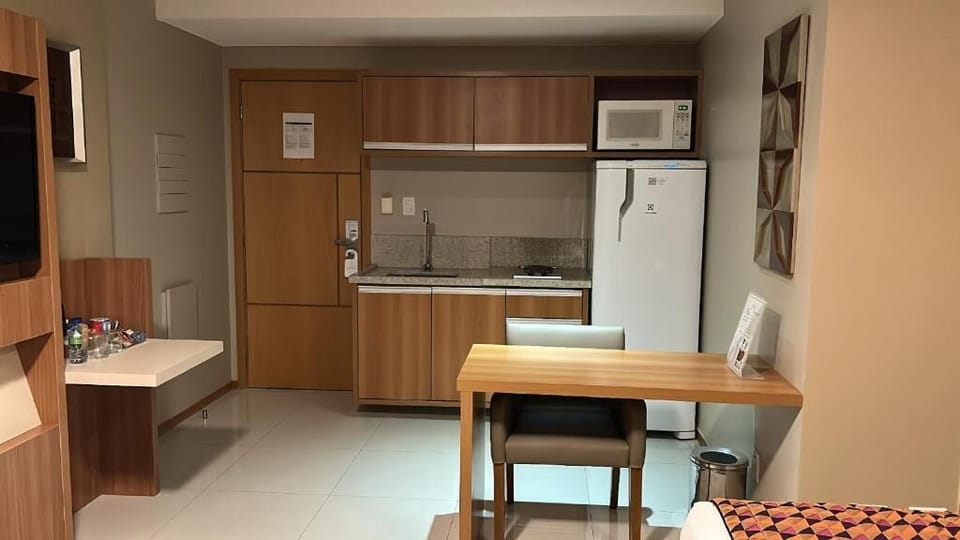 Quarto Deluxe com Cama King Size e Cozinha | Private kitchen