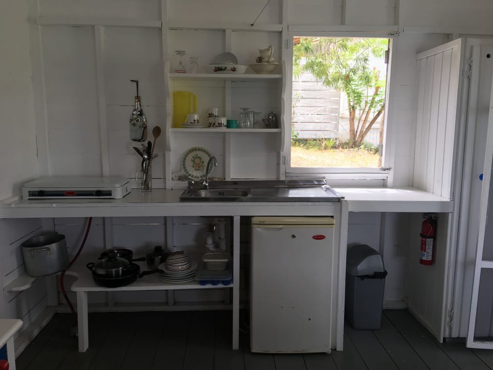 Cottage, 1 Queen Bed, Ocean View | Private kitchen | Fridge, electric kettle