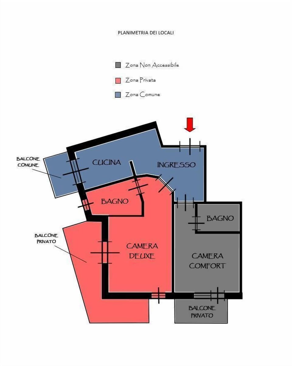 Deluxe Suite, Ensuite (Deluxe) | Floor plan