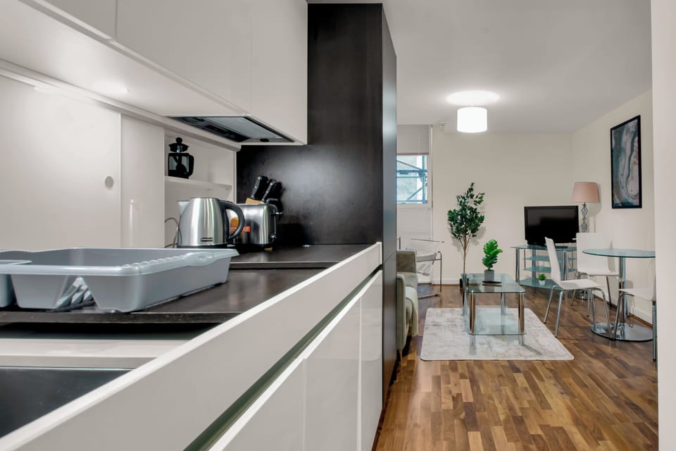 Standard Apartment, 1 Bedroom, Non Smoking, Kitchenette | Private kitchen | Fridge, stovetop, electric kettle, cookware/dishes/utensils
