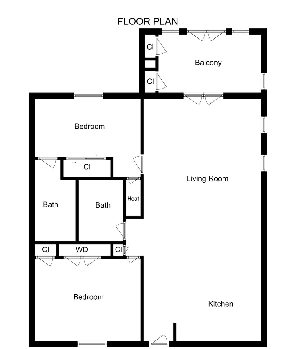 Condo, 2 Bedrooms | Floor plan