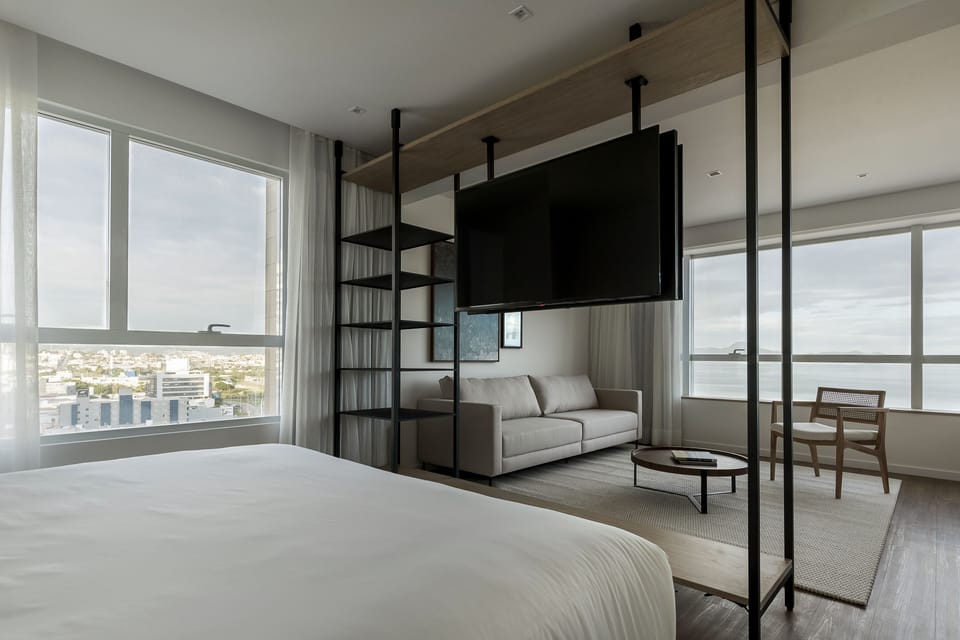 Deluxe Suite, 1 King Bed, Sea View | View from room