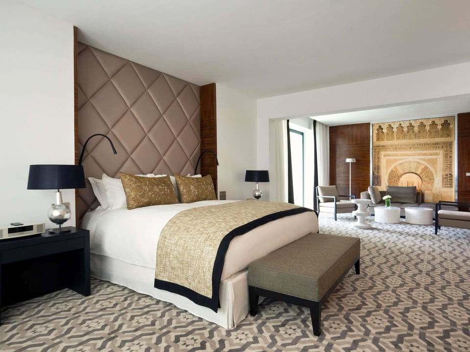 Premium bedding, minibar, in-room safe, laptop workspace