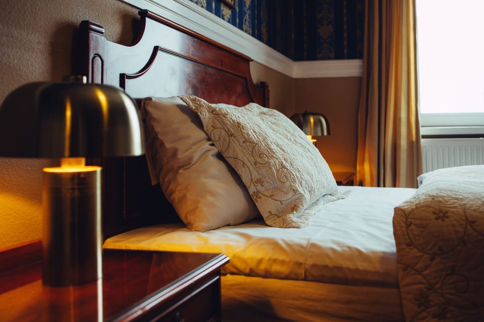 Individually decorated, individually furnished, desk, iron/ironing board