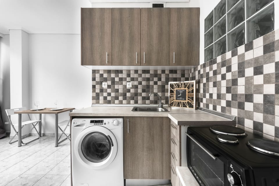 Apartment | Private kitchen | Fridge, oven, electric kettle, toaster