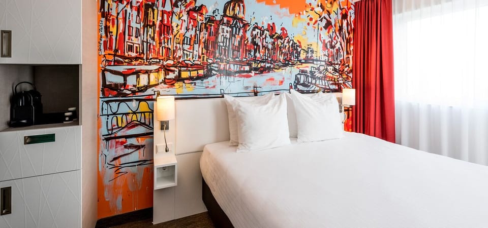 Double Room, Balcony | In-room safe, desk, laptop workspace, blackout drapes