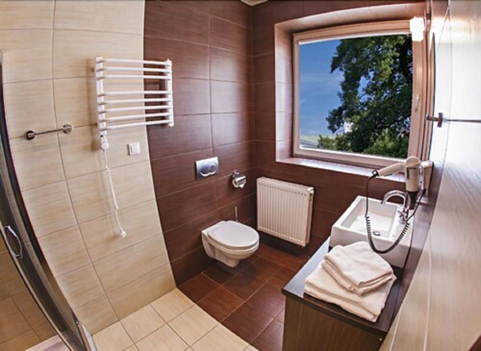 Deluxe Single Room | Bathroom | Shower, hair dryer, towels