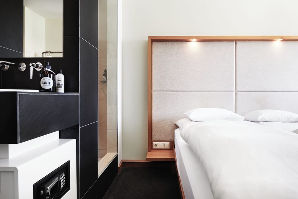 Hypo-allergenic bedding available, in-room safe, desk, soundproofing