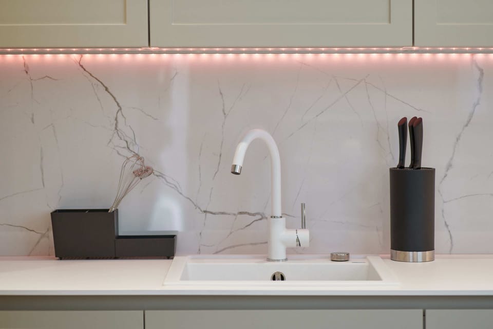 Apartment (Two Bedroom Apartment with Terrace) | Private kitchen | Fridge