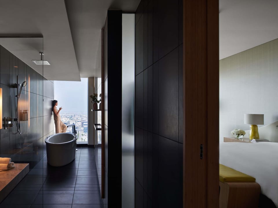Opera Suite, 1 King Bed, Club Millésime access, Coastline View | Premium bedding, down comforters, minibar, in-room safe