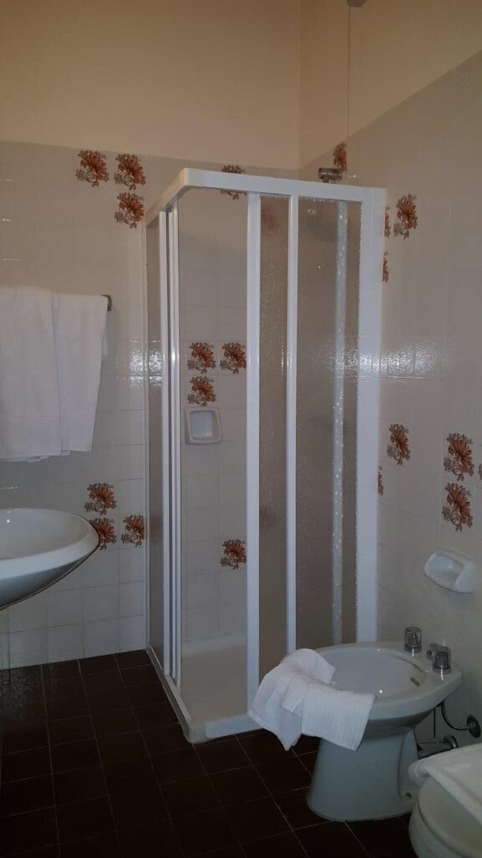 Triple Room | Bathroom | Shower, hair dryer, bidet, towels