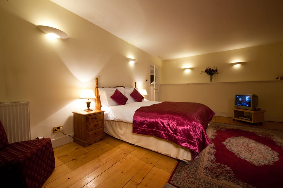 Executive Double Room, 1 King Bed | Egyptian cotton sheets, premium bedding, iron/ironing board, free WiFi