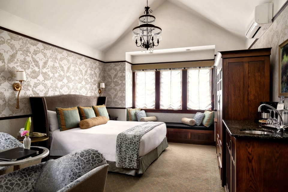 Premier Room - Adult only | Premium bedding, down comforters, blackout drapes, iron/ironing board