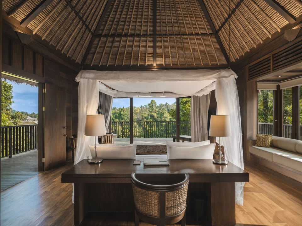 Villa (Valley) | Premium bedding, minibar, in-room safe, laptop workspace