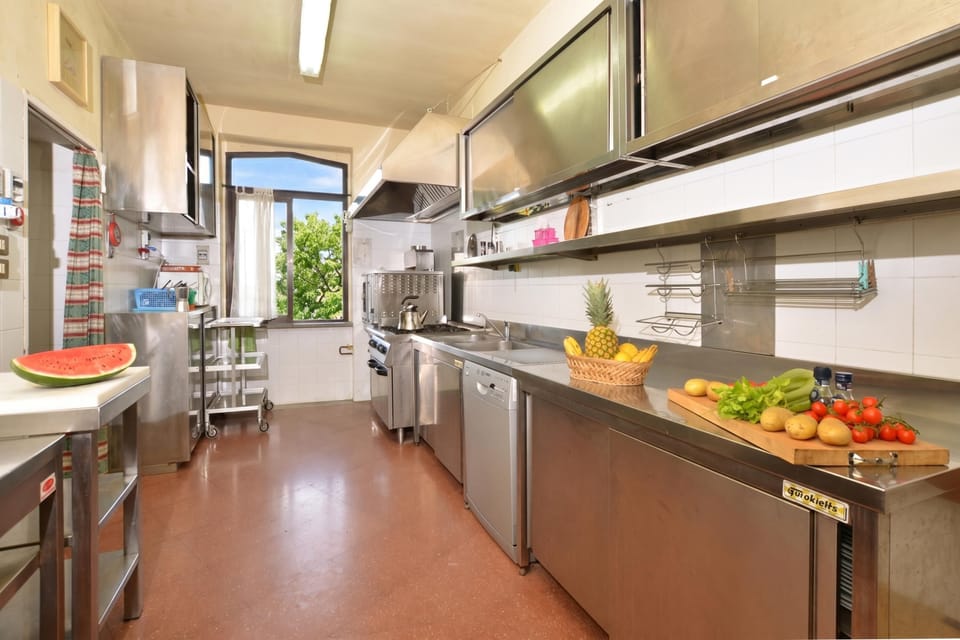 Family Villa, Multiple Bedrooms, Balcony, Mountainside (Villa Francesca) | Private kitchen | Stovetop, dining tables
