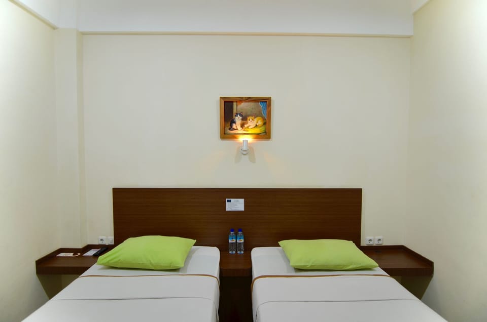 Standard Double or Twin Room | Premium bedding, in-room safe, desk, WiFi (free)