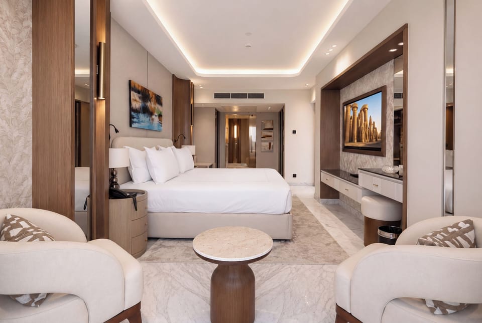 Elite Suite - City / Side Nile View | Minibar, in-room safe, soundproofing, WiFi