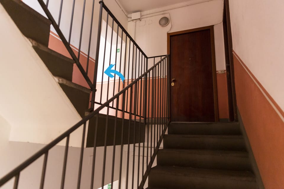 Interior entrance