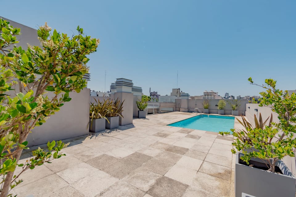 Rooftop terrace