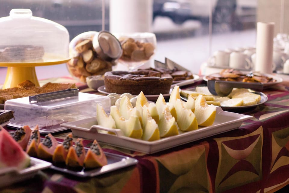 Daily buffet breakfast for a fee