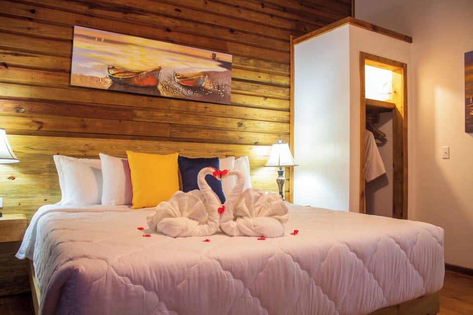 Premium bedding, memory foam beds, in-room safe, individually decorated