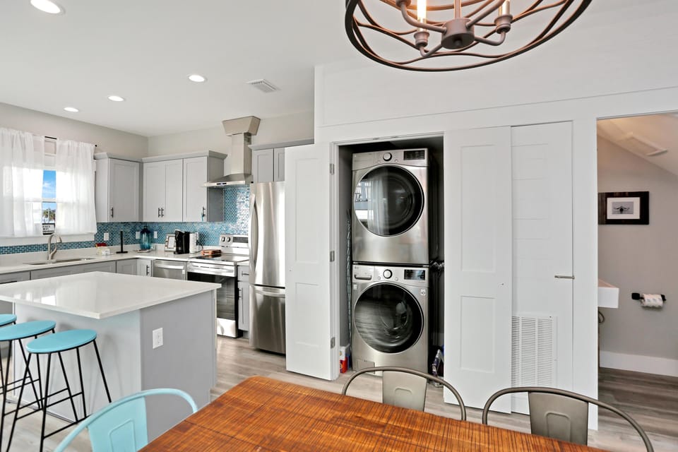 House, Multiple Beds (Hesed Beach Cottage) | Private kitchen | Oven, coffee/tea maker