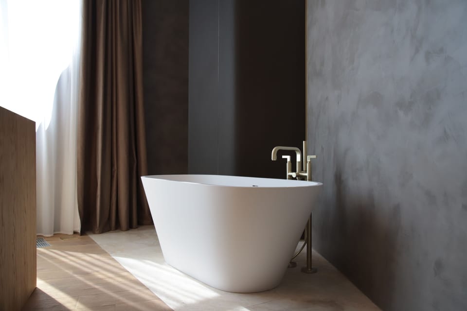 Presidential Apartment | Bathroom | Hair dryer, bathrobes, slippers, heated floors (bathroom)