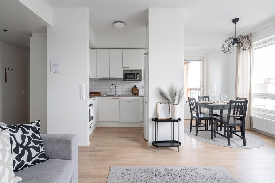 Exclusive Apartment | Private kitchen | Microwave, oven, stovetop, dishwasher