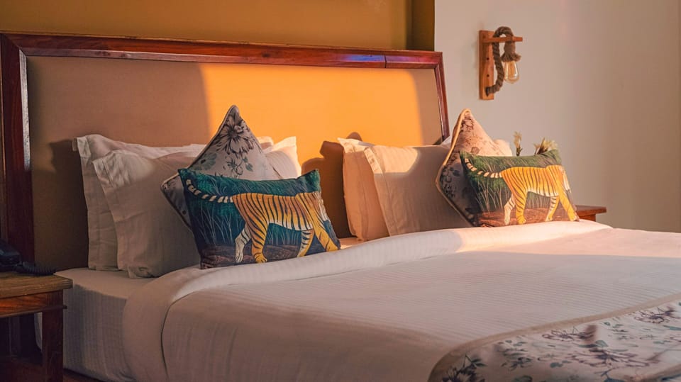 Premium Double Room | In-room safe, desk, laptop workspace, blackout drapes