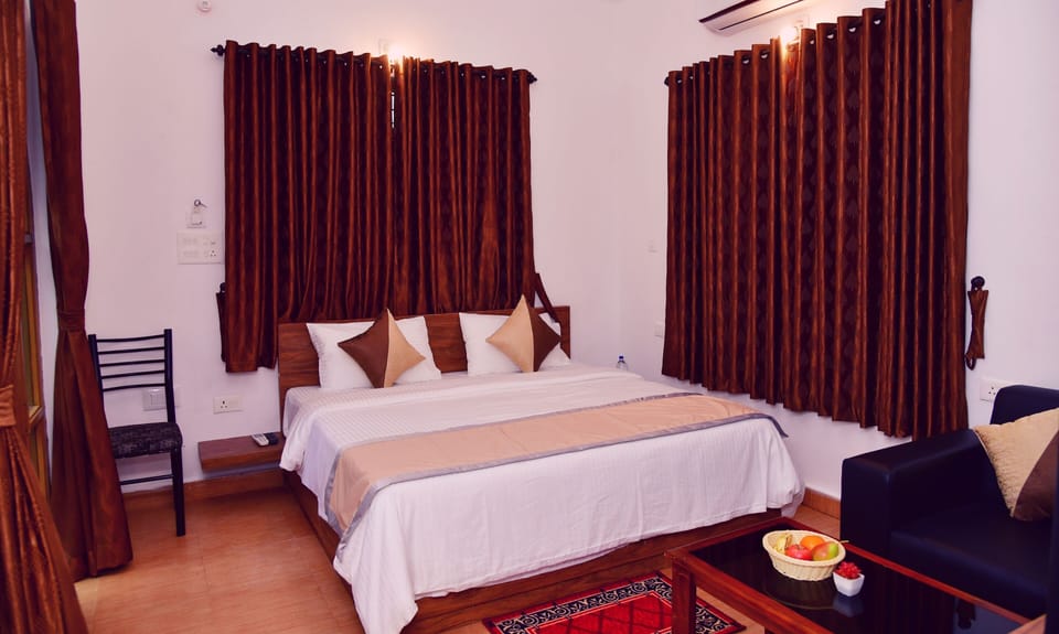 Egyptian cotton sheets, premium bedding, memory foam beds, minibar