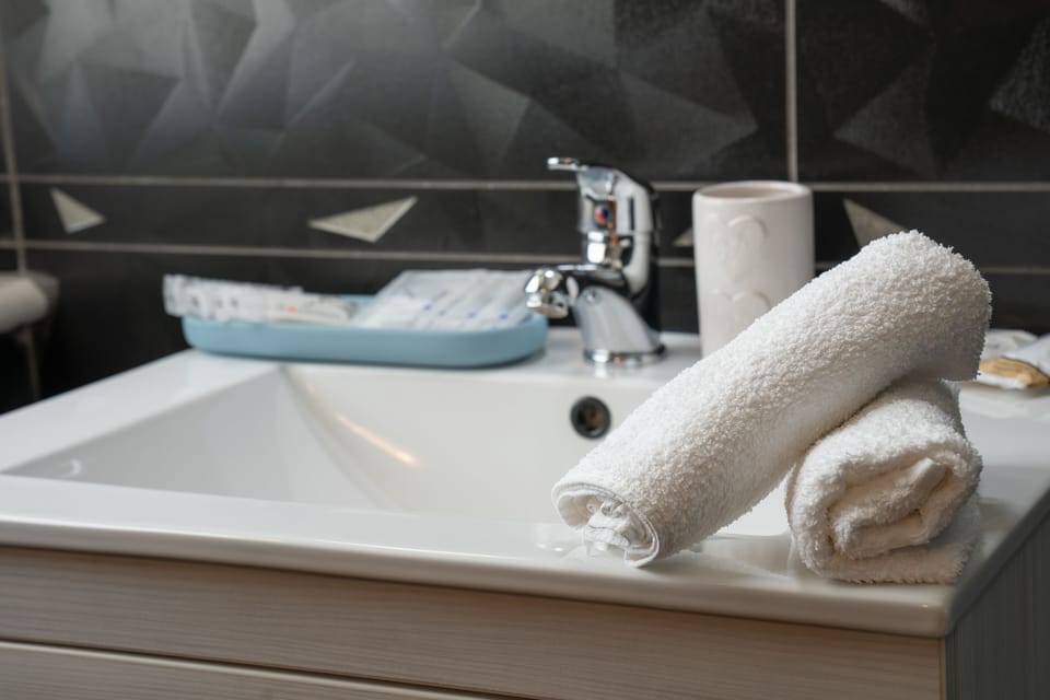 Comfort Room, 1 Double Bed | Bathroom | Shower, hair dryer, bidet