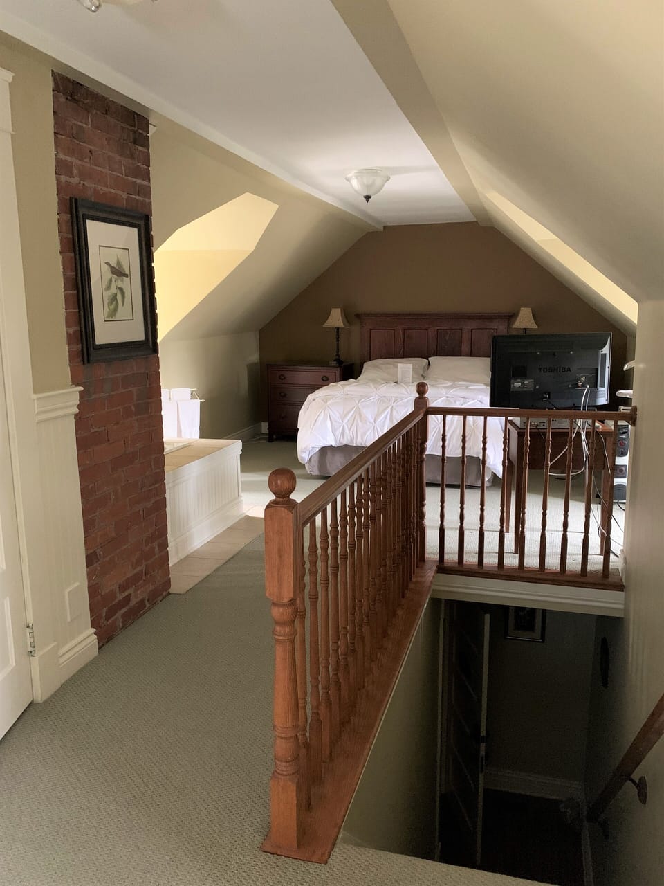 Signature Loft, 1 Queen Bed, Jetted Tub | Pillowtop beds, individually decorated, individually furnished