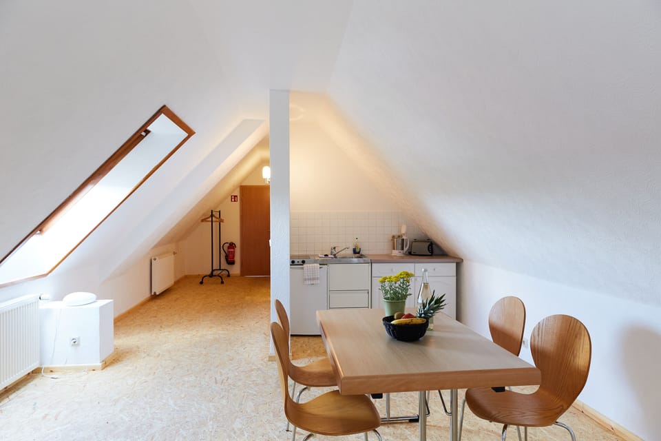 Apartment (2 Persons) | Living area | Flat-screen TV