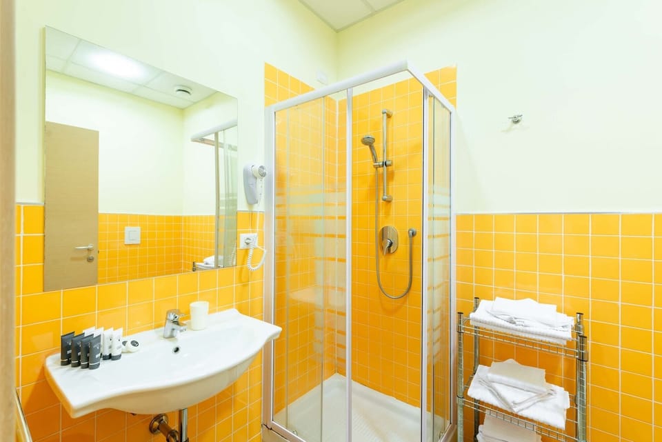 Free toiletries, hair dryer