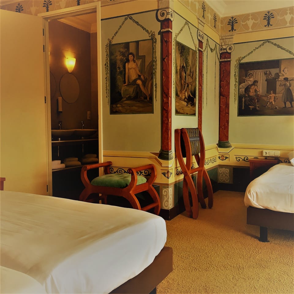 Family Quadruple Room, Multiple Beds, River View | In-room safe, desk, iron/ironing board, free WiFi