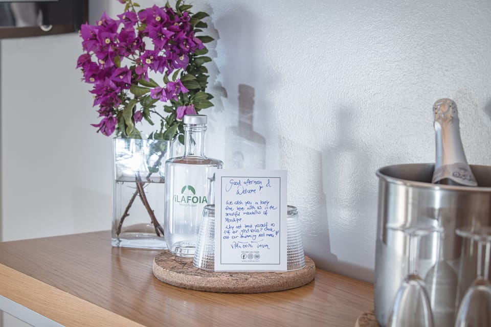 Double or Twin Room, Sea View | Champagne service