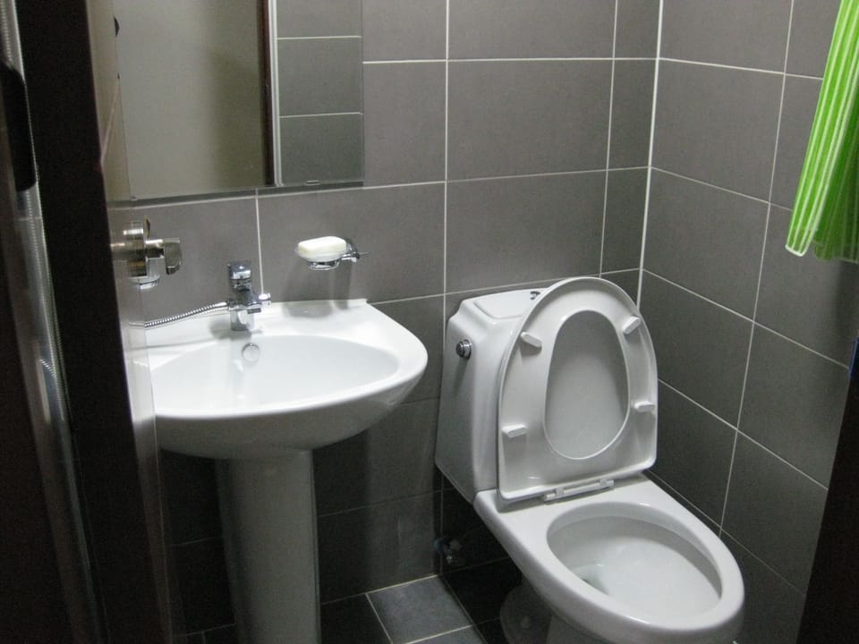 Comfort Single Room (Small mattress for 2nd person) | Bathroom | Shower, free toiletries, hair dryer, slippers