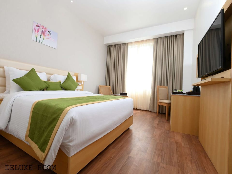 Deluxe Double Room | Premium bedding, minibar, desk, iron/ironing board (on request)