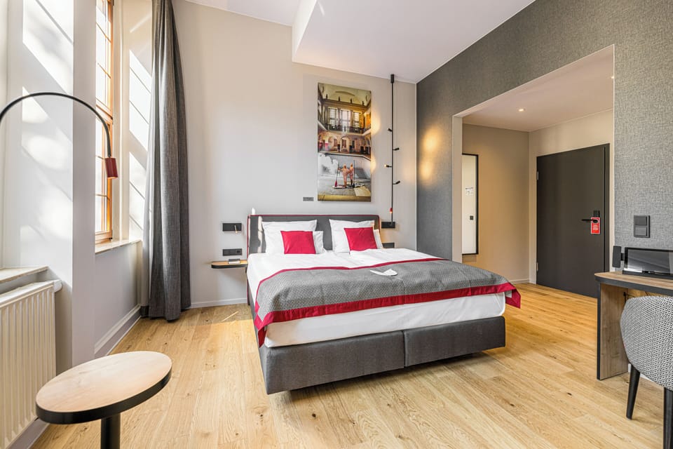 Superior Double Room, Non Smoking | Premium bedding, in-room safe, desk, blackout drapes