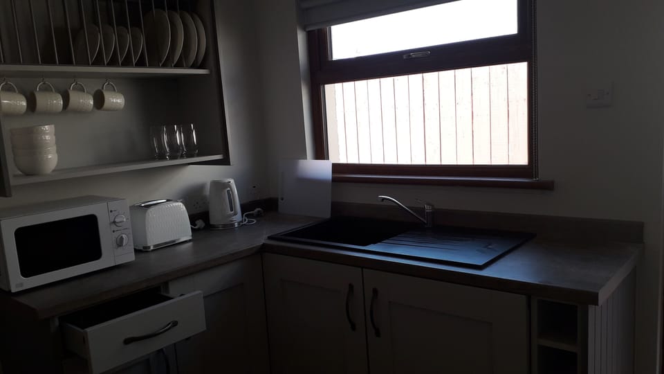 Apartment | Private kitchen | Fridge, microwave, oven, electric kettle
