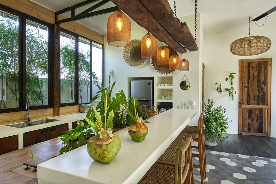Villa, 3 Bedrooms, Smoking, Private Pool | Private kitchen | Microwave, coffee/tea maker, cookware/dishes/utensils
