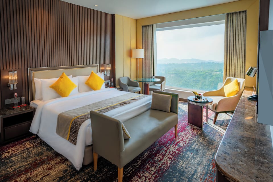 Suites | Premium bedding, minibar, in-room safe, desk