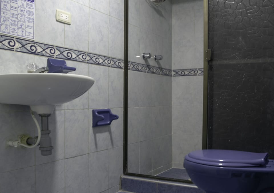 Shower, towels