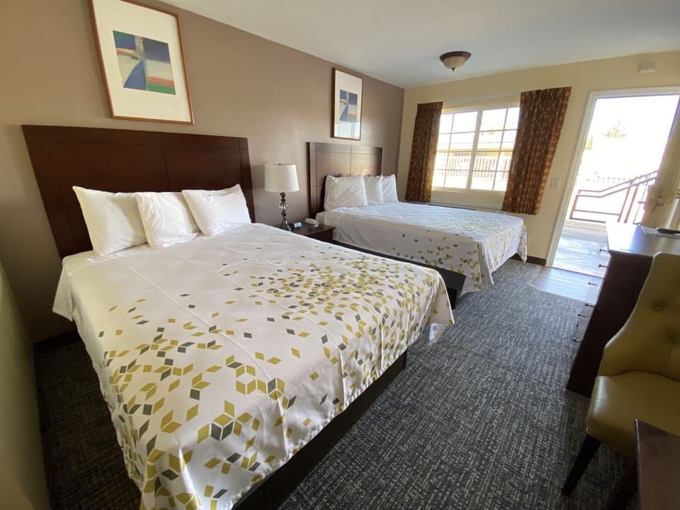 Standard Room, 2 Queen Beds, Non Smoking | Premium bedding, desk, blackout drapes, soundproofing