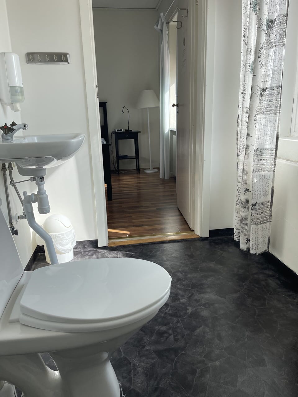 Basic Room, 2 Bedrooms, City View | Bathroom | Shower, rainfall showerhead, hair dryer (on request), towels