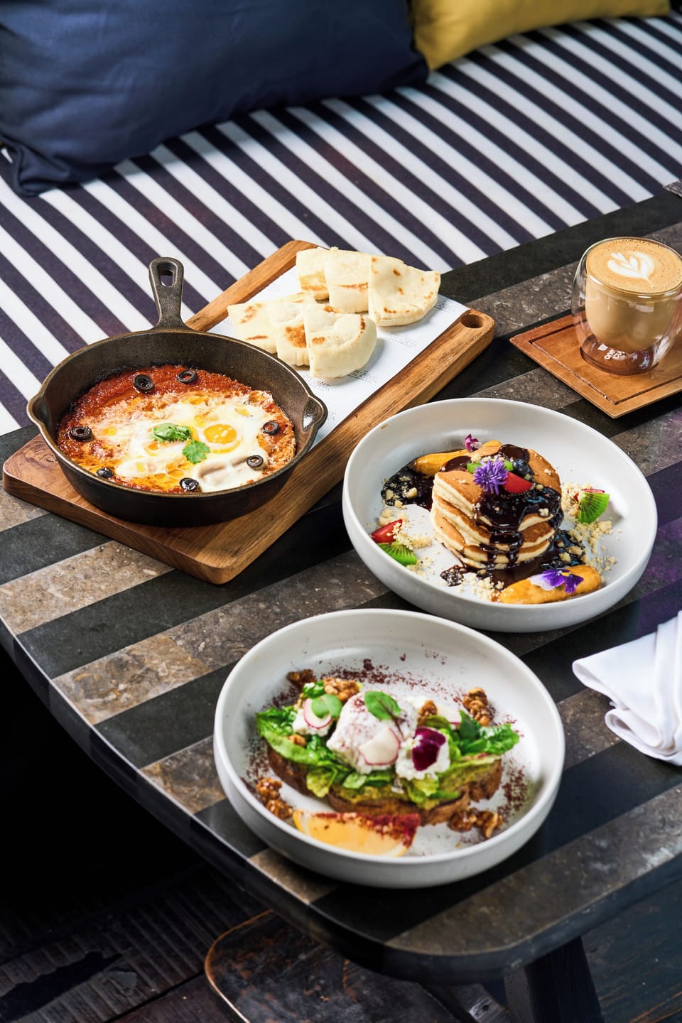 Daily cooked-to-order breakfast for a fee